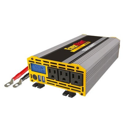 EverStart Maxx 1500 Watt Automotive Power Inverter with USB Power (PC1500E) LN 