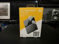 Western Digital WD PORTATILE 2tb Hdd per Apple Macbook Imac 