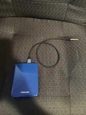 Toshiba Canvio External 2tb Hard Drive V73600-H - Tested Blue