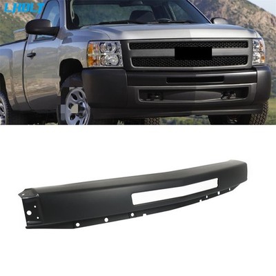 LABLT Front Bumper Impact Face Bar Black For 2009-2013 Chevy Silverado 1500