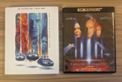The Fifth Element (4K Ultra HD, Blu-ray w/ Exclusive Slipcover) Bruce Willis