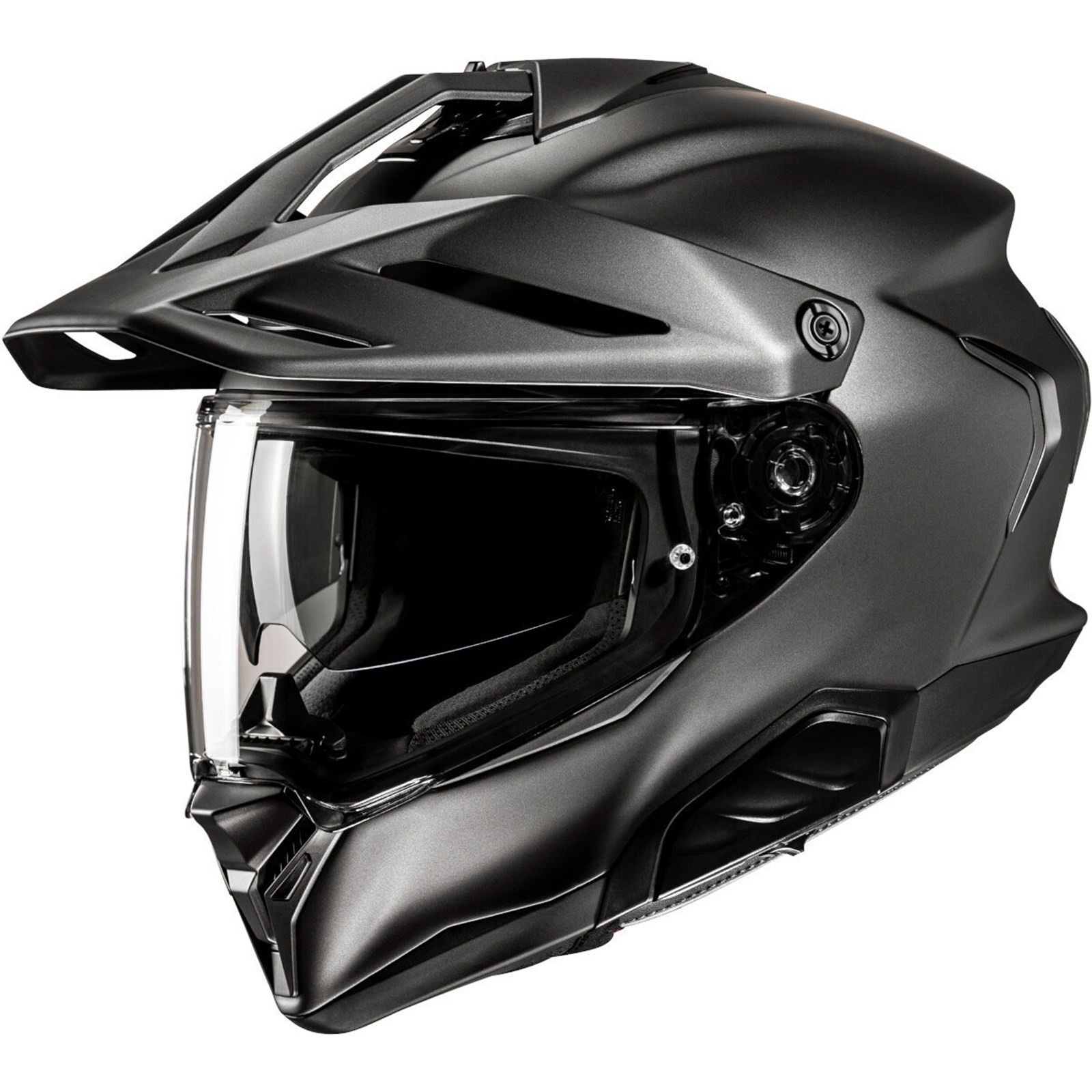 HJC RPHA60 XXL Motorcycle Helmet - Enduro Helmet With Sun Visor Matte Titanium