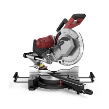 12-Inch Dual-Bevel Sliding Compound Miter Saw, 3800RPM, 15 Amp, Single Bevel ...