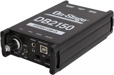 Caja estéreo pasiva USB DI On-Stage DB2150