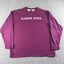 Vintage Florida State Seminoles Nike Team Center Swoosh Shirt XL Long Sleeve