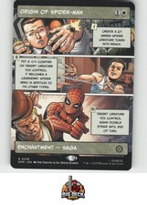 ORIGIN OF SPIDER-MAN (BORDERLESS) MARVEL'S SPIDER-MAN MAGIC: THE GATHERING NM/M
