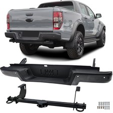 Heck Stoßstange + Anhängerkupplungs-Querträger für Ford Ranger T6 T7 T8 2012-23