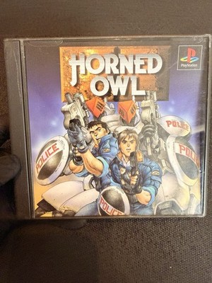 Horned Owl PS1 Japan NTSC-J Sony SCPS-10016 Masamune Shirow Gun Shooter Manual