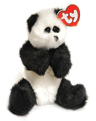Ty Attic Treasures - Checkers the Black and White Panda Bear