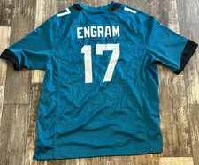 NFL On-Field Evan Engram Jacksonville Jaguars Teal Football Jersey - Mens XL