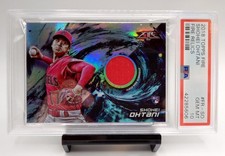 SHOHEI OHTANI 2018 TOPPS FIRE (FIRE RELICS) #FR-SO RC PSA 10 (GEM MINT) PATCH