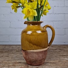 French Slip Glazed Jug - 19th Century