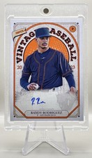 Randy Rodriguez 2023 Onyx Vintage #VARR Blue On-Card Auto - SF Giants