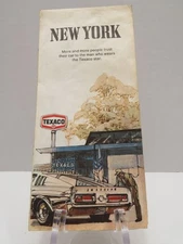 Vintage Texaco Road Map of New York