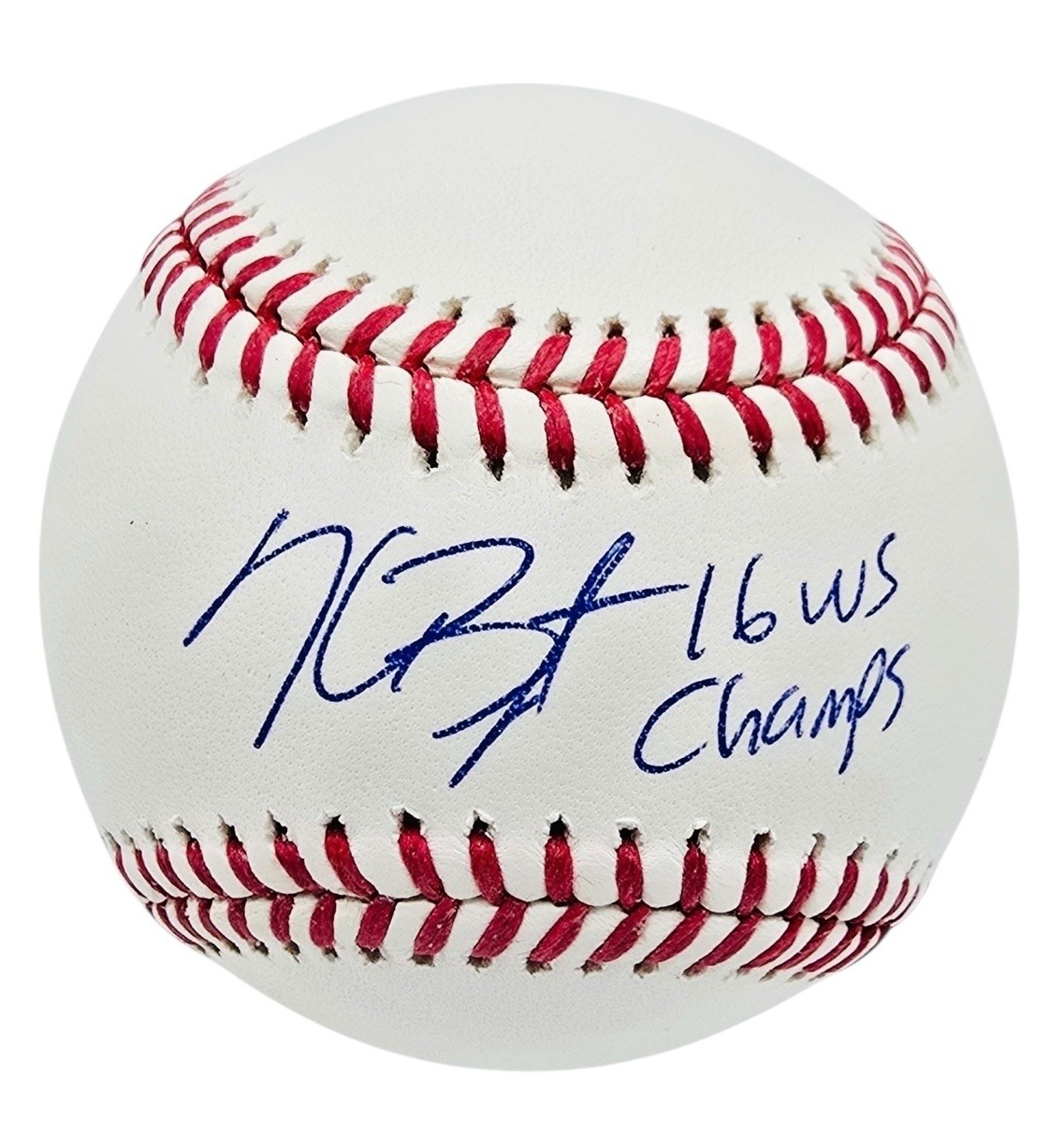 Kris Bryant Signed Baseball OMLB Rawlings 16 WS Champs MLB Fanatics COA