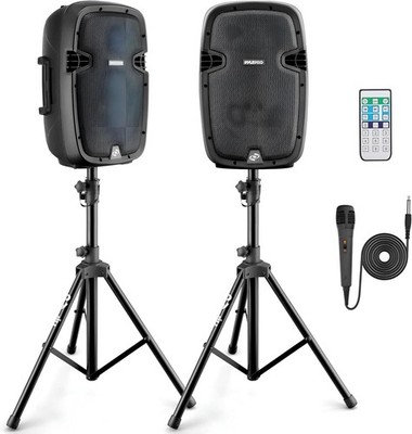 Pyle Wireless Portable PA system 1000W High Powered Bluetooth Compatible