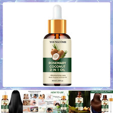 Rosemary & Coconut Oil for Hair Loss Treatment and Nourishing Scalp Care