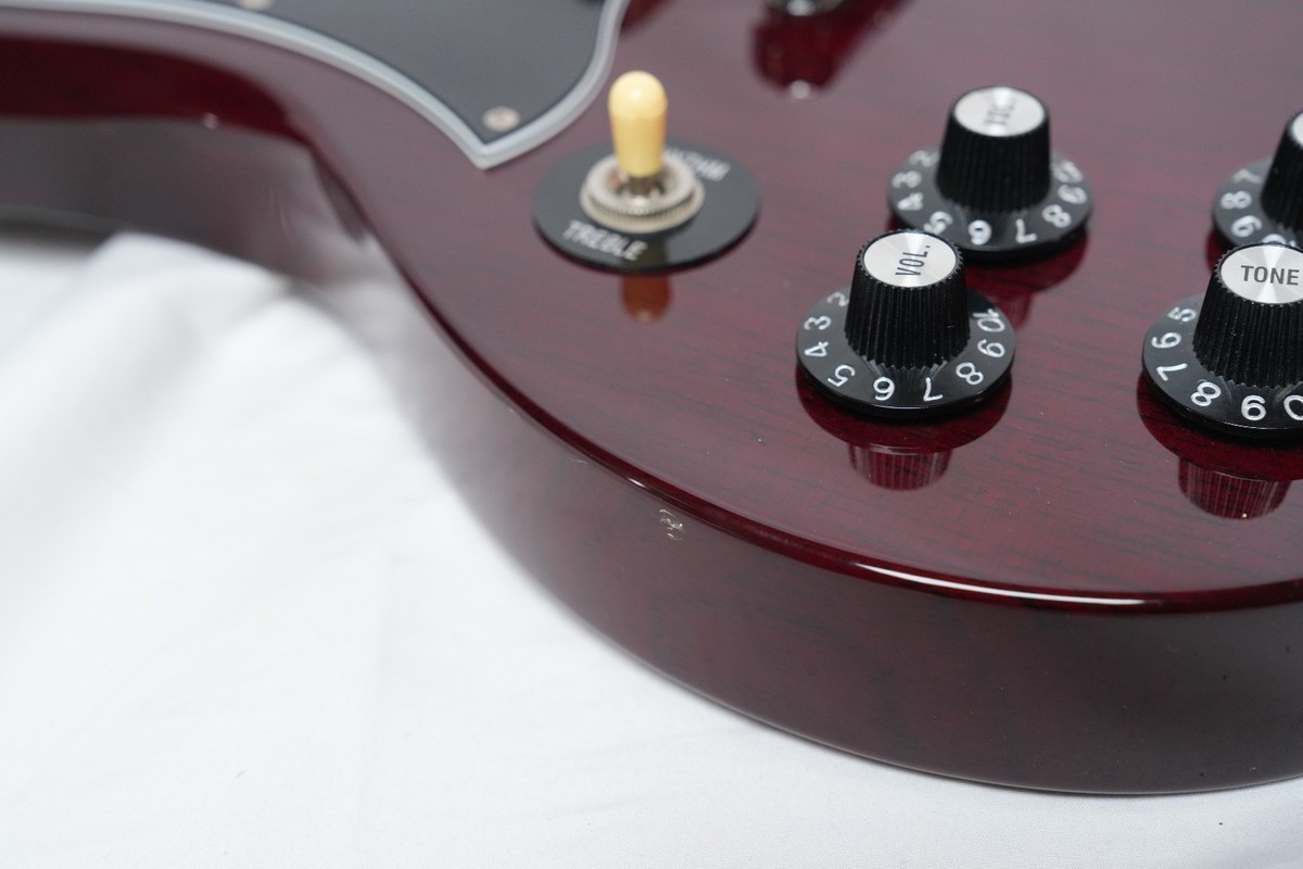 BURNY RSG-55 '63 LEFTY CHERRY SG Model, Left-Handed, 2013 Model