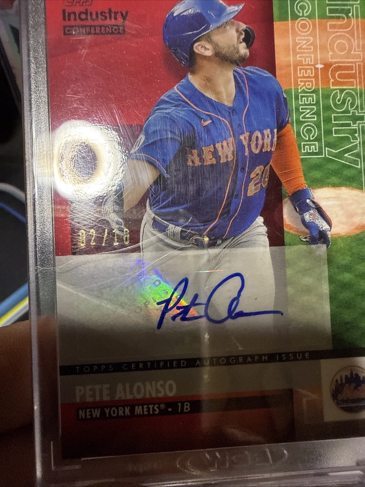 2022 Topps Industry Conference Pete Alonso Auto 02/10! - Image 3 of 3