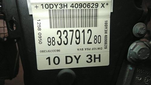 MOTOR DS 2022 9833791280 / 1673313780 / 1673303280 / 9832640080 / 187965 #207024 - Afbeelding 10 van 11