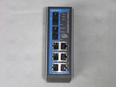 MOXA EDS-408A-MM-ST Ethernet Device Switch Rev. 1.3 - 1201408100021