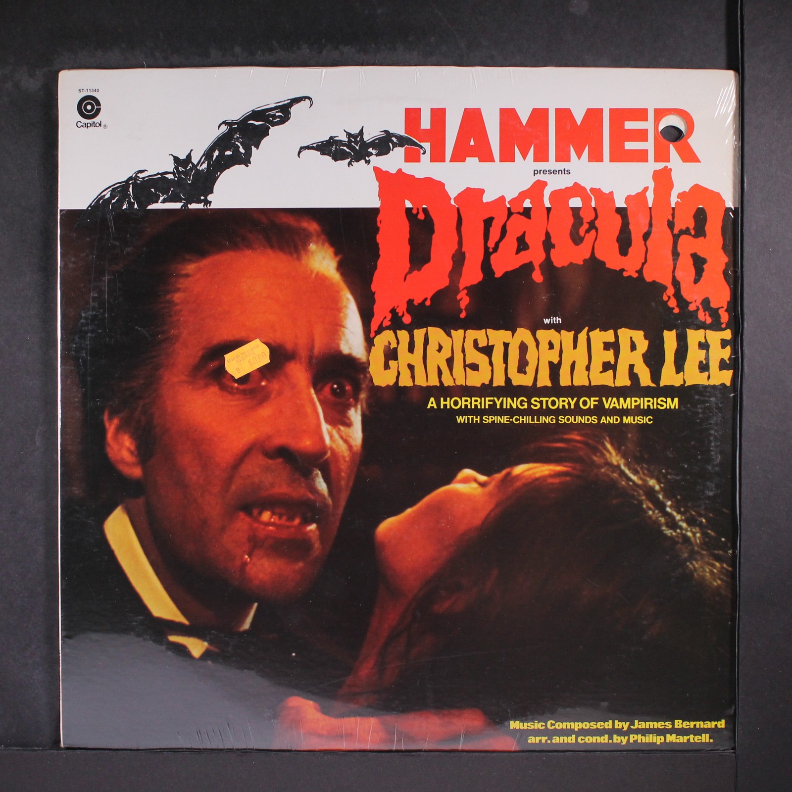 SOUNDTRACK: hammer presents dracula CAPITOL 12