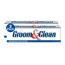 Groom  Clean Greaseless Hair Control Gel 2-PACK 4.5 oz each