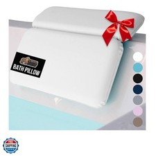 Bath Pillow for Tub, Headrest for Neck and Back Support, Luxury Bathtub Pillo...