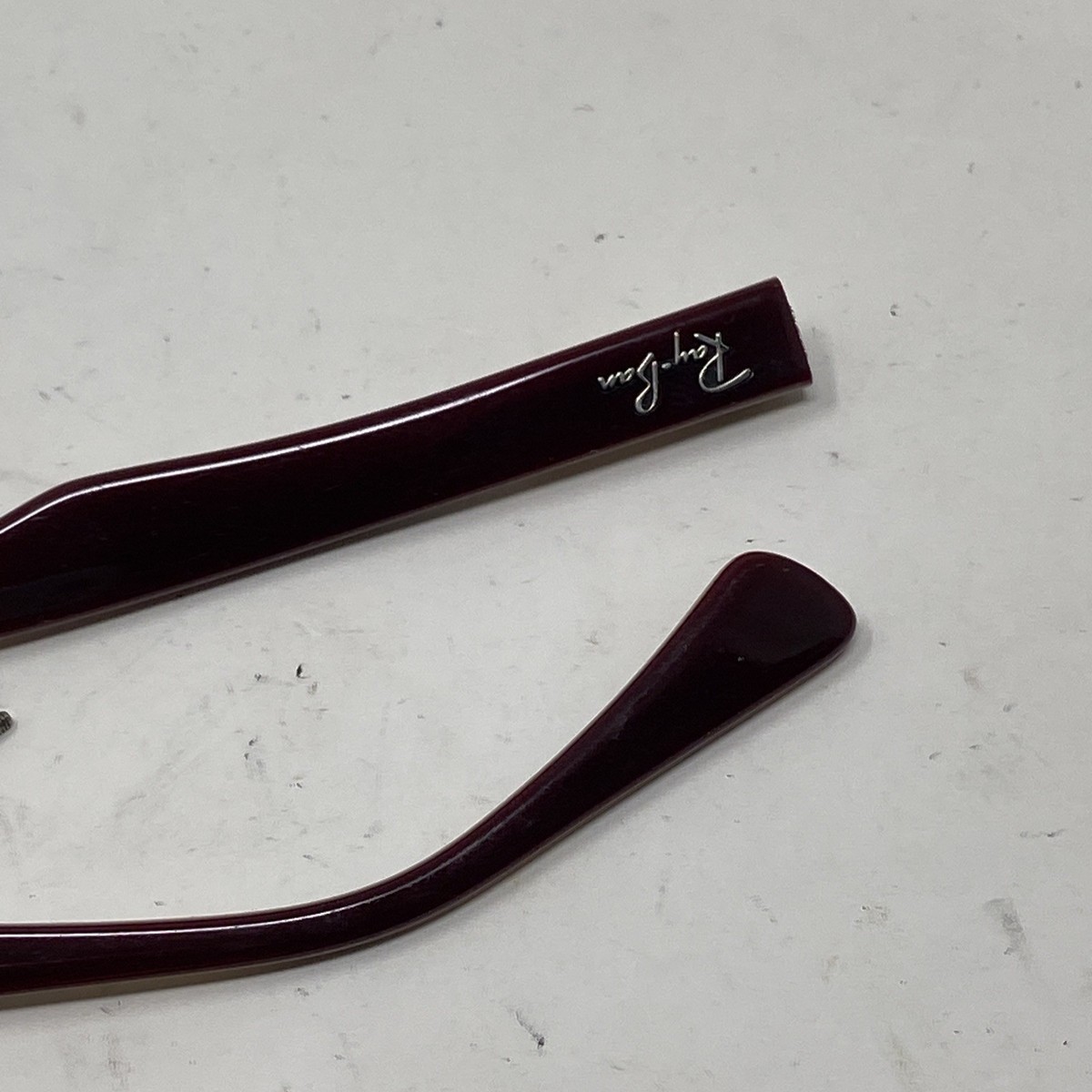 Ray-Ban RB 5161 2385 140mm BURGUNDY TEMPLE ARM PARTS WITH  display picture 1