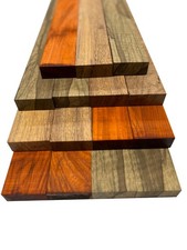 15 Pcs, Merbau, Black Limba, Padauk Cutting Board Wood Blanks- Free US Shipping