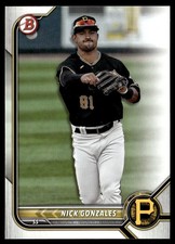 2022 Bowman Prospects Nick Gonzales Pittsburgh Pirates #BP-77