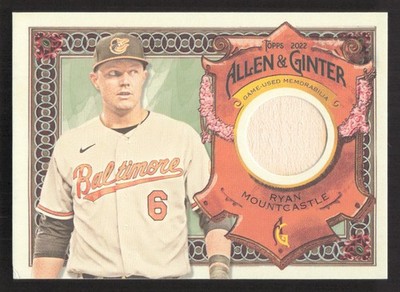 2022 Topps Allen & Ginter #AGRA-RM Ryan Mountcastle Full-Size Relics A Design