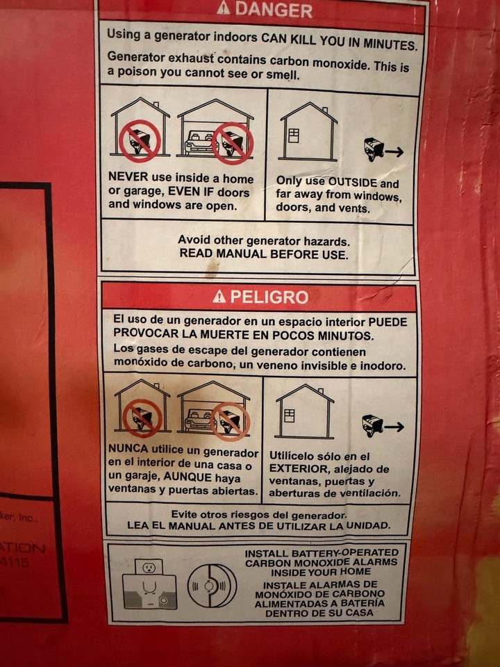 Craftsman 3500-Watt Gasoline Portable Generator CMXGGAS030729 New | eBay