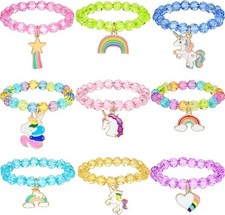 9 Pcs Toys for girls Bracelets for Children 3 4 5 6 7 8 years old Cool Gift