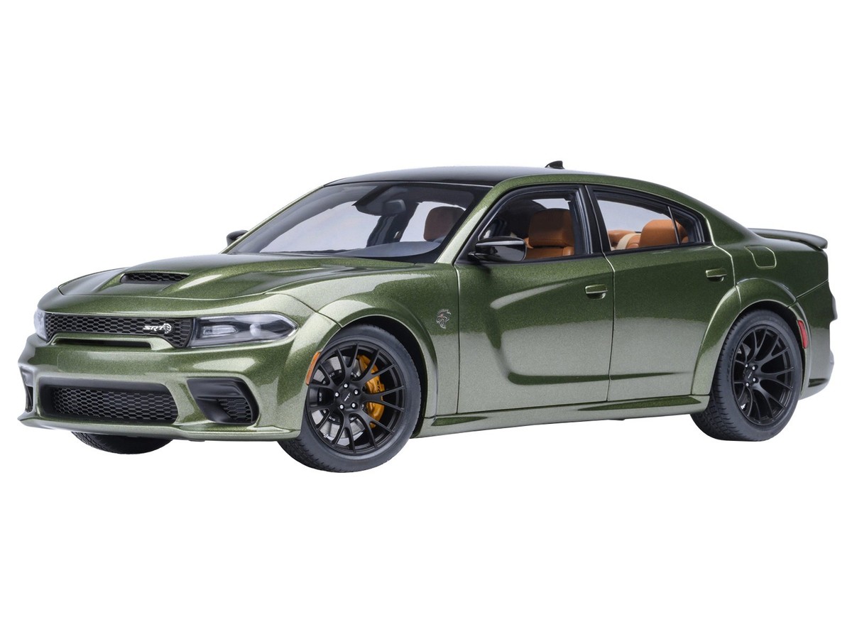 DODGE CHARGER SRT HELLCAT REDEYE JAILBREAK F8 GREEN 1/18 MODEL BY