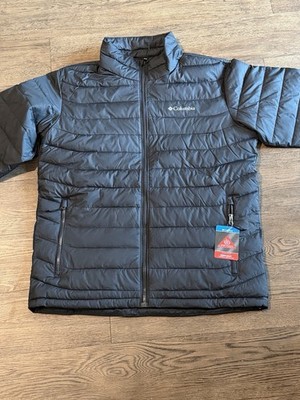 Columbia Men s Powder Lite II Puffer Jacket Size L Black