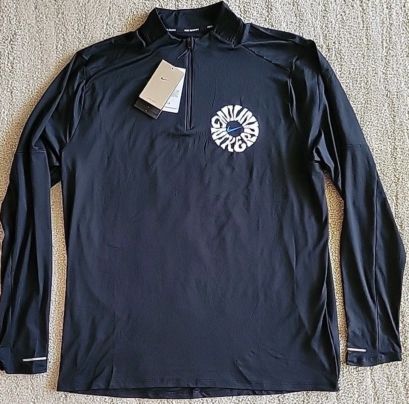 XL大きいサイズNIKE DRI-FIT エレメントシールドジャケット ブラック MEN'S RUN COORDINATE. - NIKE KICHIJOJI