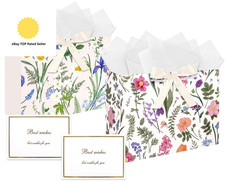 2 Pcs Medium Small Gift Bags 10"X7.9"X3.8", Flower Present Bag with Tissue Pape