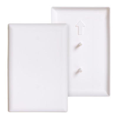 Dreambaby CoverPlug Paintable Outlet Plug Cover 2 Count (Pack of 1), WHITE