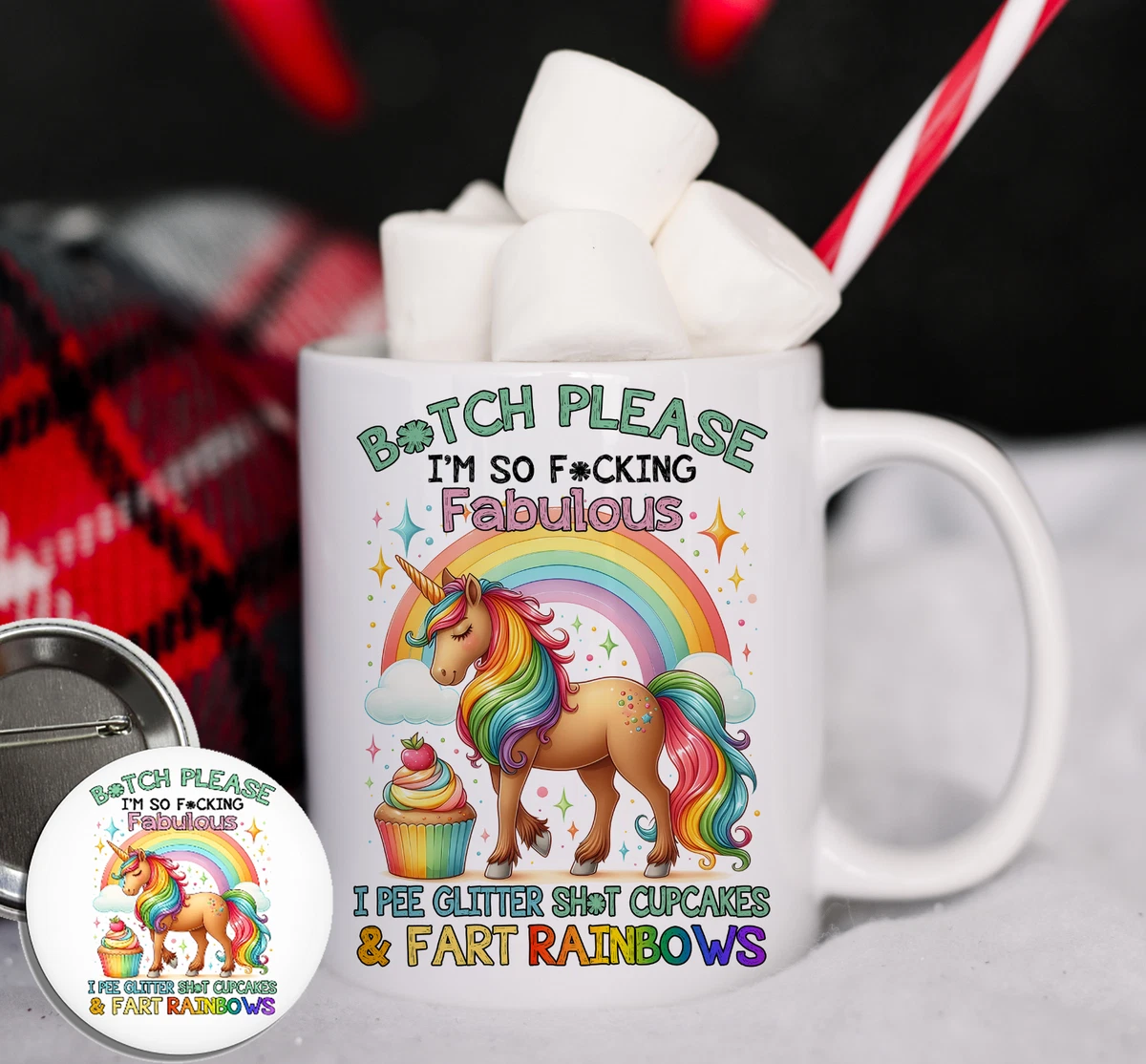Mug Licorne "Like A Normal Bestie More Awesome" 10oz - Cadeau Best Friend