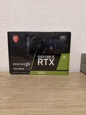 Tarjeta gráfica MSI GeForce RTX 3050 Ventus 2X 6GB GDDR6 Doble Ventilador Trazado de Rayos