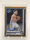 JEREMIAH FEARS 2025-26 DONRUSS OPTIC RATED ROOKIE GOLD PRIZM AUTO 01/10 Q1781