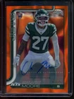 2025 Topps Chrome Malachi Moore Orange Lava Refractor (RAW)
