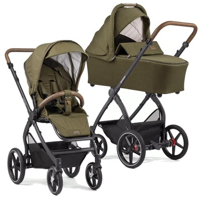Gesslein FX4 Style Kinderwagen Set mit Babywanne moos 389389 TOP - Bild 1 von 4