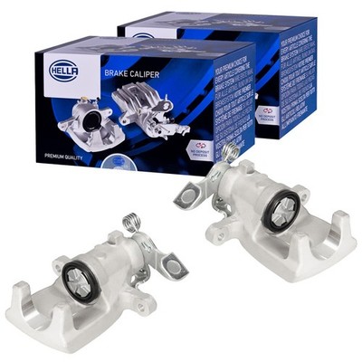 2x HELLA BREMSSATTEL HINTERACHSE passend für KIA CEED (JD)