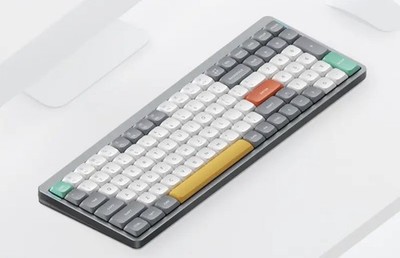 Nuphy Air96 V2 Mechanical Keyboard Tastatur - Rot Swiches - RGB - Wie Neu