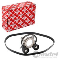 Febi KEILRIPPENRIEMEN-SATZ Passend FüR Volvo S60 S90 V60 V90 XC40 XC60 XC90 |