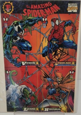 TC ''The Amazing Spider-Man'' Marvel Cards, Uncut Promo Sheet 1st Edition 1994
