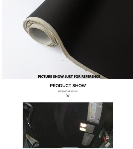 5Mx1.5M Velour Softness Surface Foam Headliner Fabric For Car Boat Interior Trim - Picture 8 of 13