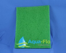 Aqua-Flo Pond Green Filter Mat/Media/Pad 19"x24" -koi-fish-water-medium density
